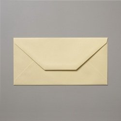 Cream Greeting Card Envelopes - DL